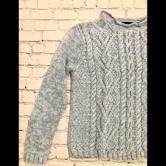 Blue Chunky Sweater - Picture 2 of 6